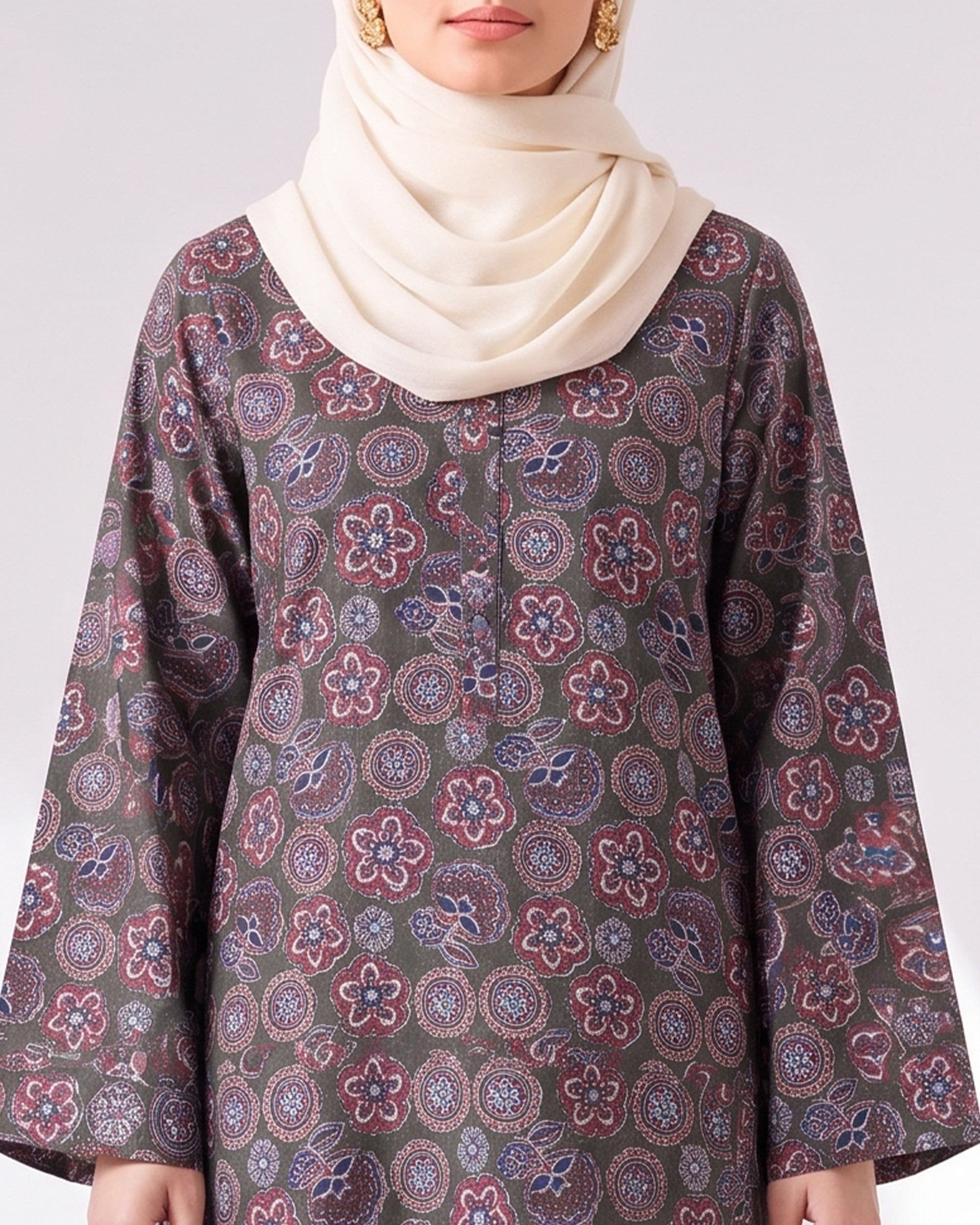 Women's Unstitched Printed 2 Pc Suit