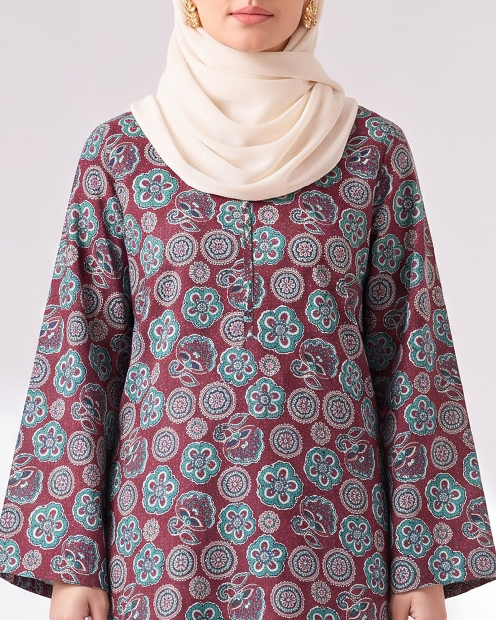 Women's Unstitched Printed 2 Pc Suit