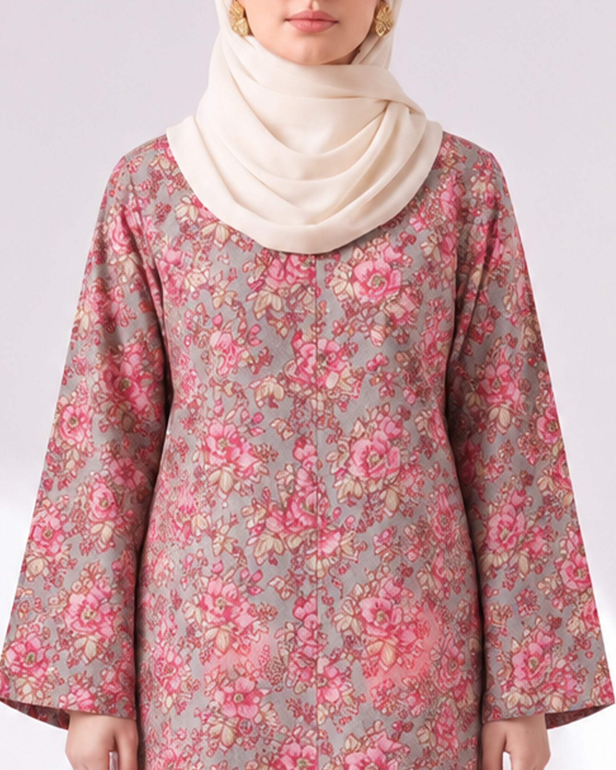 Women's Unstitched Printed 2 Pc Suit