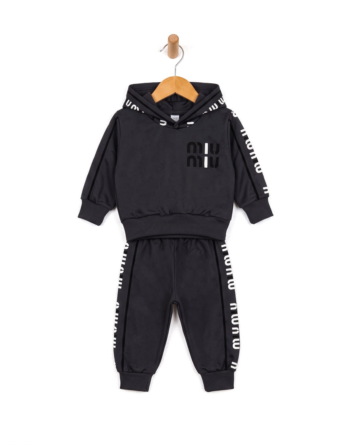 Valuables Newborn Boys Hooded Suit
