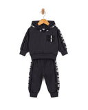 Valuables Newborn Boys Hooded Suit