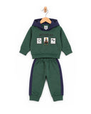 Valuables Newborn Boys Hooded Suit