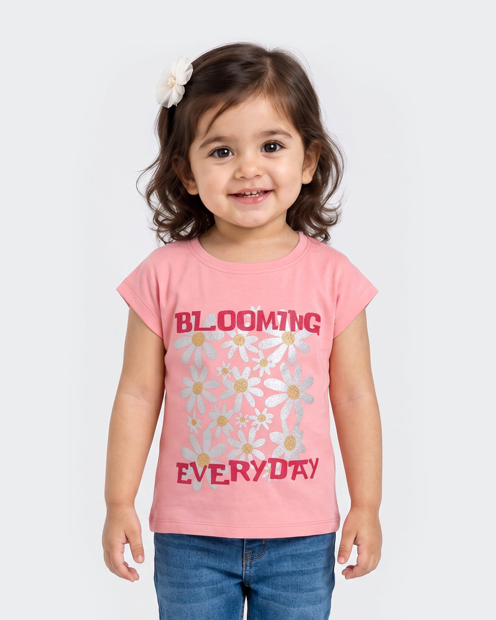 Eminent Girls Half Sleeves T-Shirt
