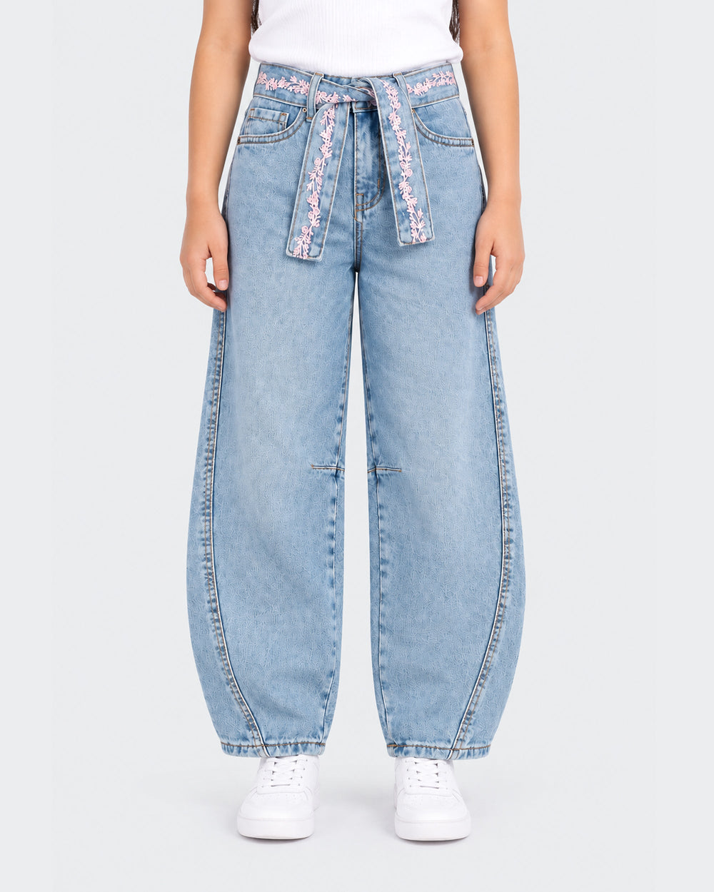 Eminent Girls Woven Denim Pants