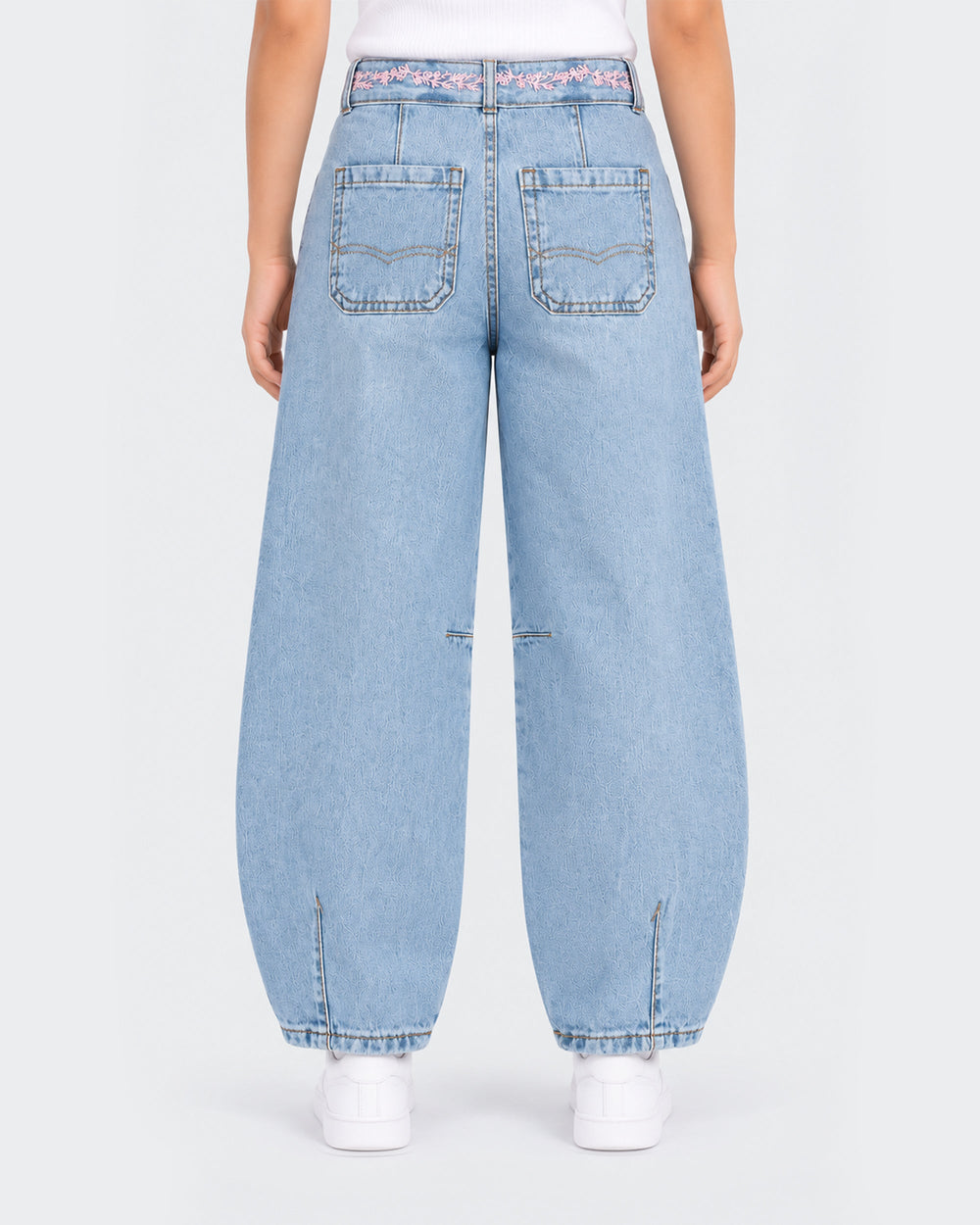 Eminent Girls Woven Denim Pants