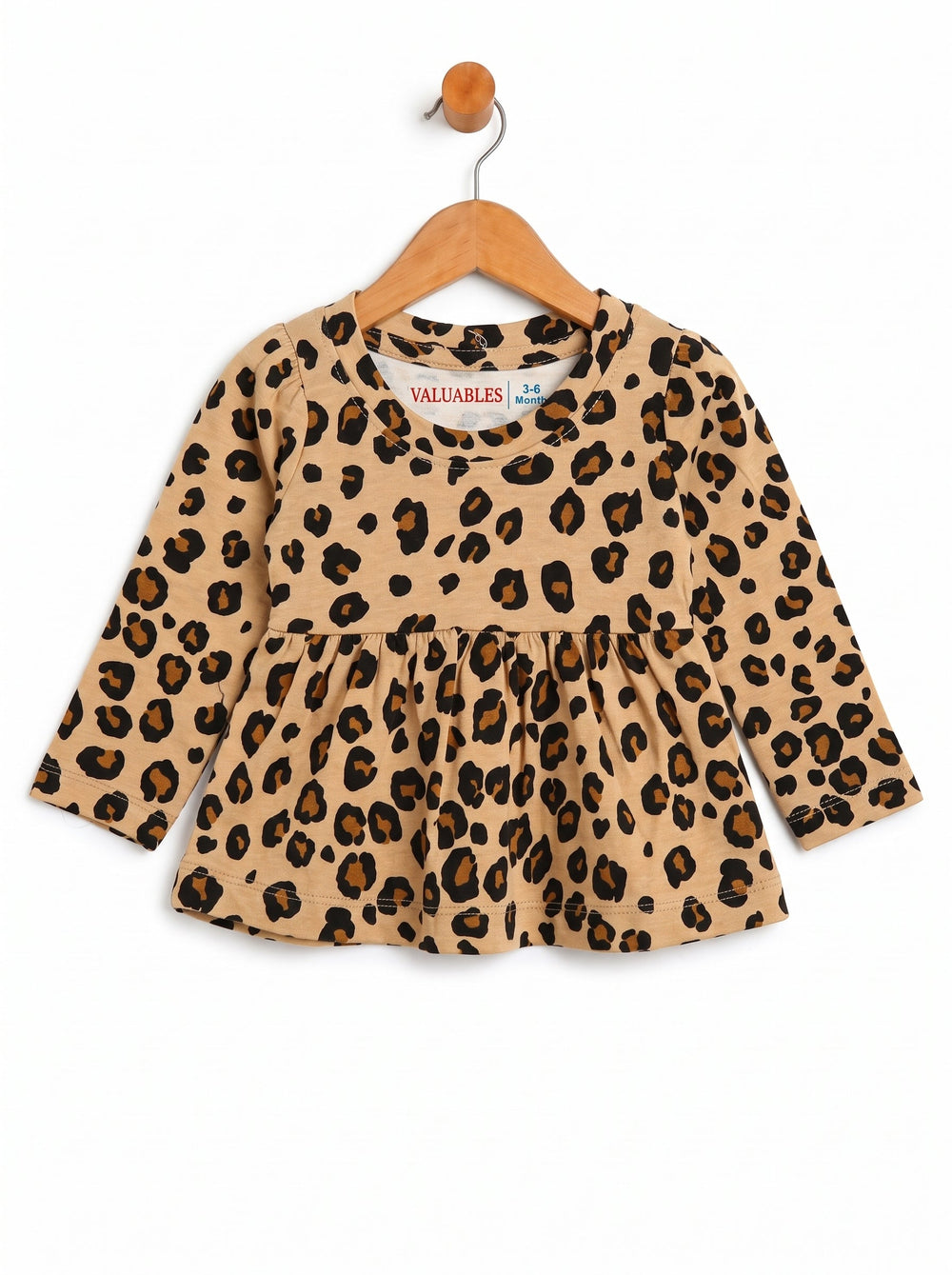 Valuables Newborn Girls Printed Frock