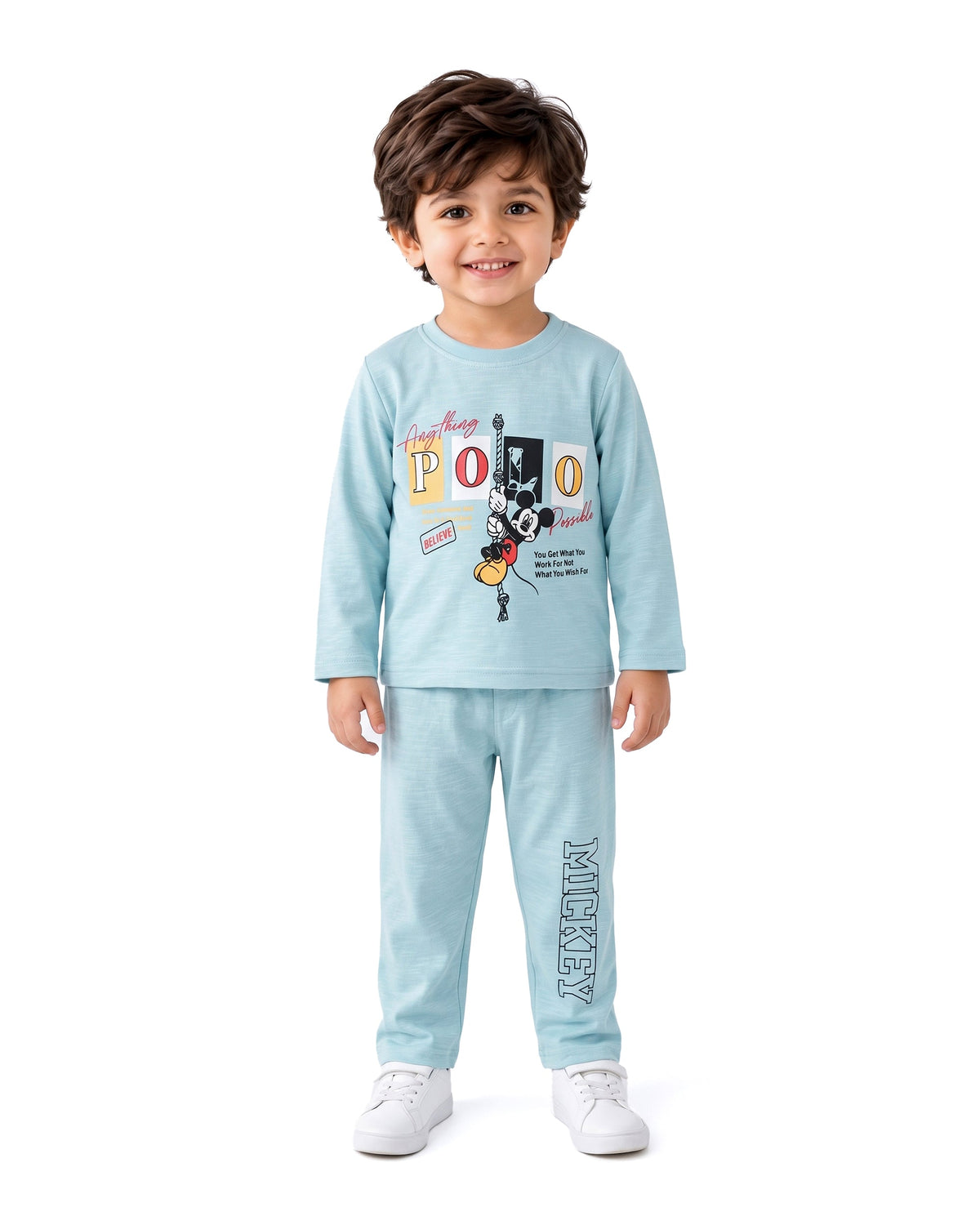 Valuables Boys Printed Full Sleeves Suit