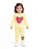 Valuables Girls Printed Full Sleeves Suit