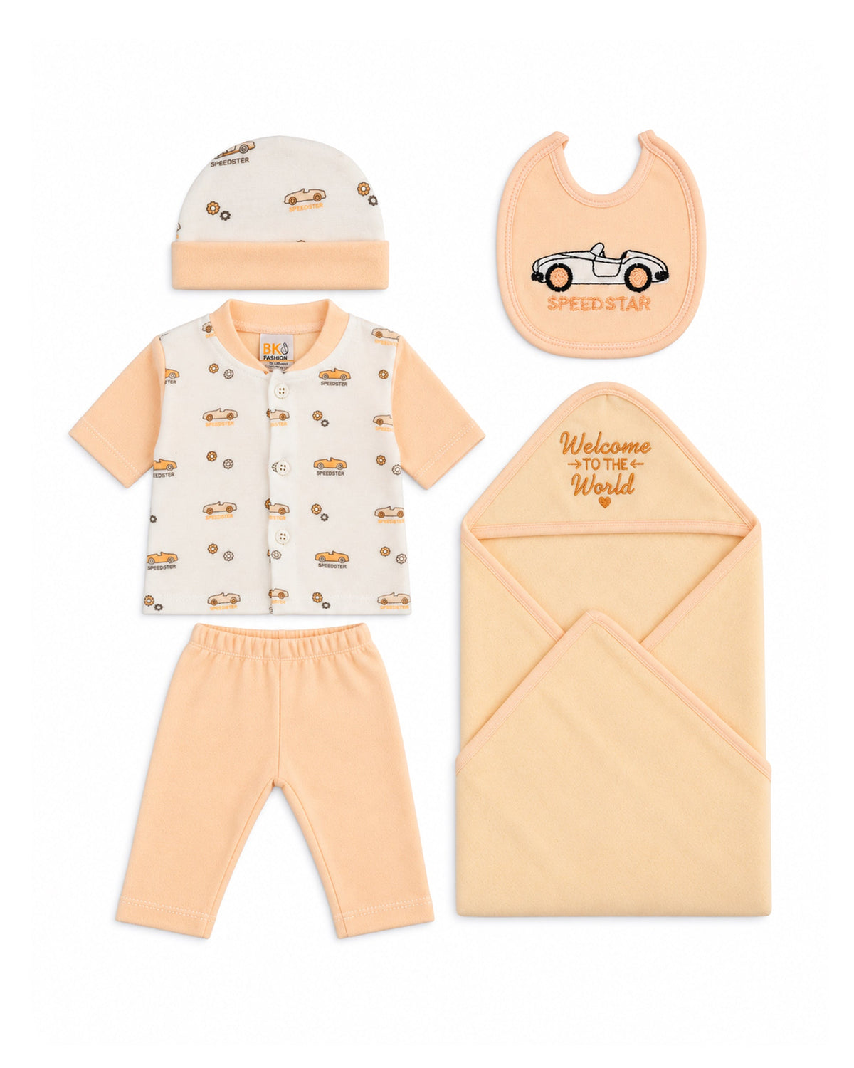 Newborn Unisex Gift Set - 5 Pc