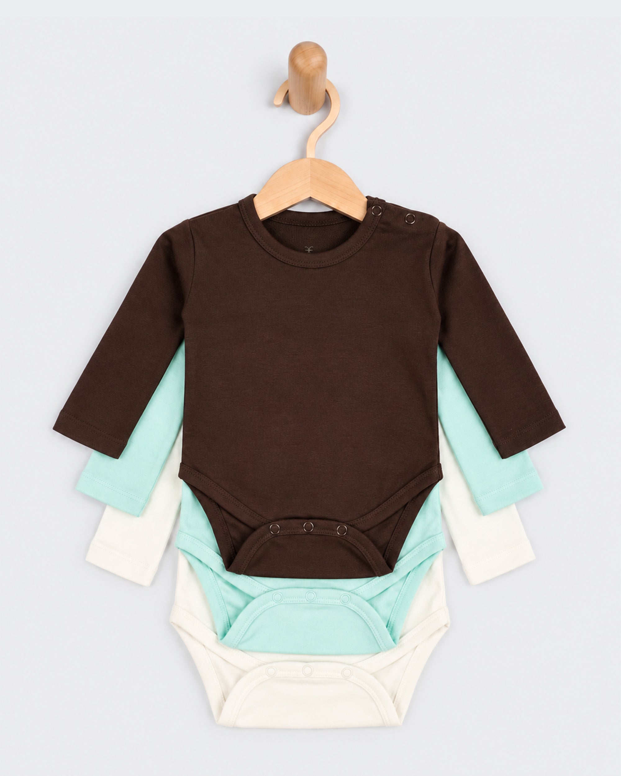 Eminent Newborn Unisex Bodysuits - 3 Pc