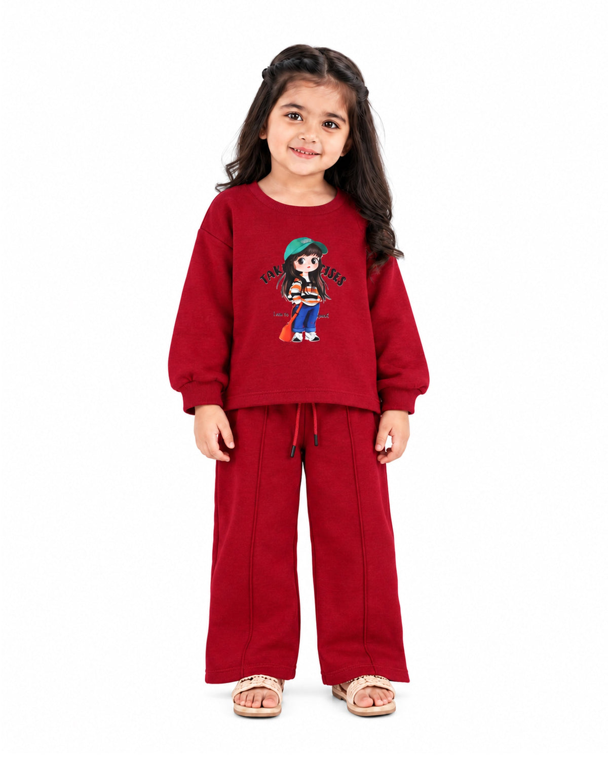 Valuables Girls Full Sleeves Suit