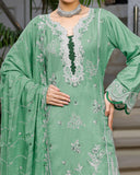 RA-Bin Hameed Tamin Viscose Fancy Embroidered Suit - 3 Pc