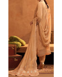 Zarineh Aina Chiffon Luxury Embroidered Suit - 3 Pc