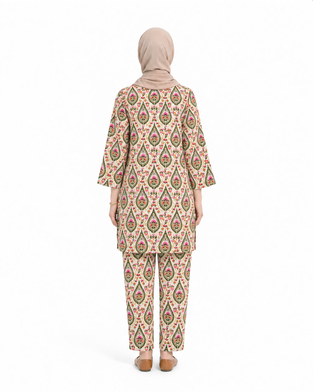 Women's Printed 2 Pc Suit