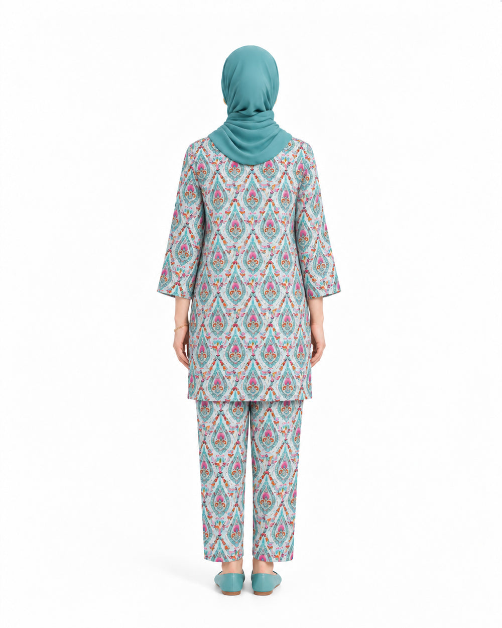 Women's Printed 2 Pc Suit