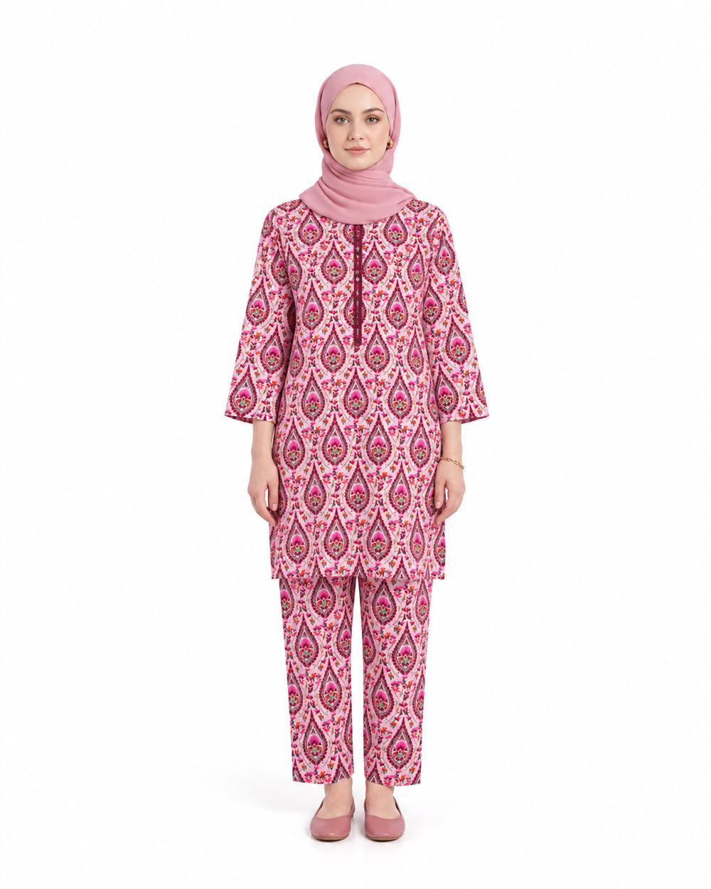 Women's Printed 2 Pc Suit