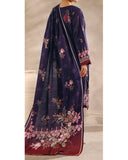 Zarineh Winter Muse Khaddar Printed Embroidered Suit - 3 Pc