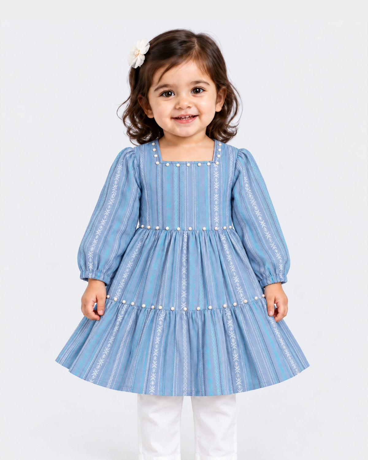 Eminent Girls Ethnic Long Frock Dress