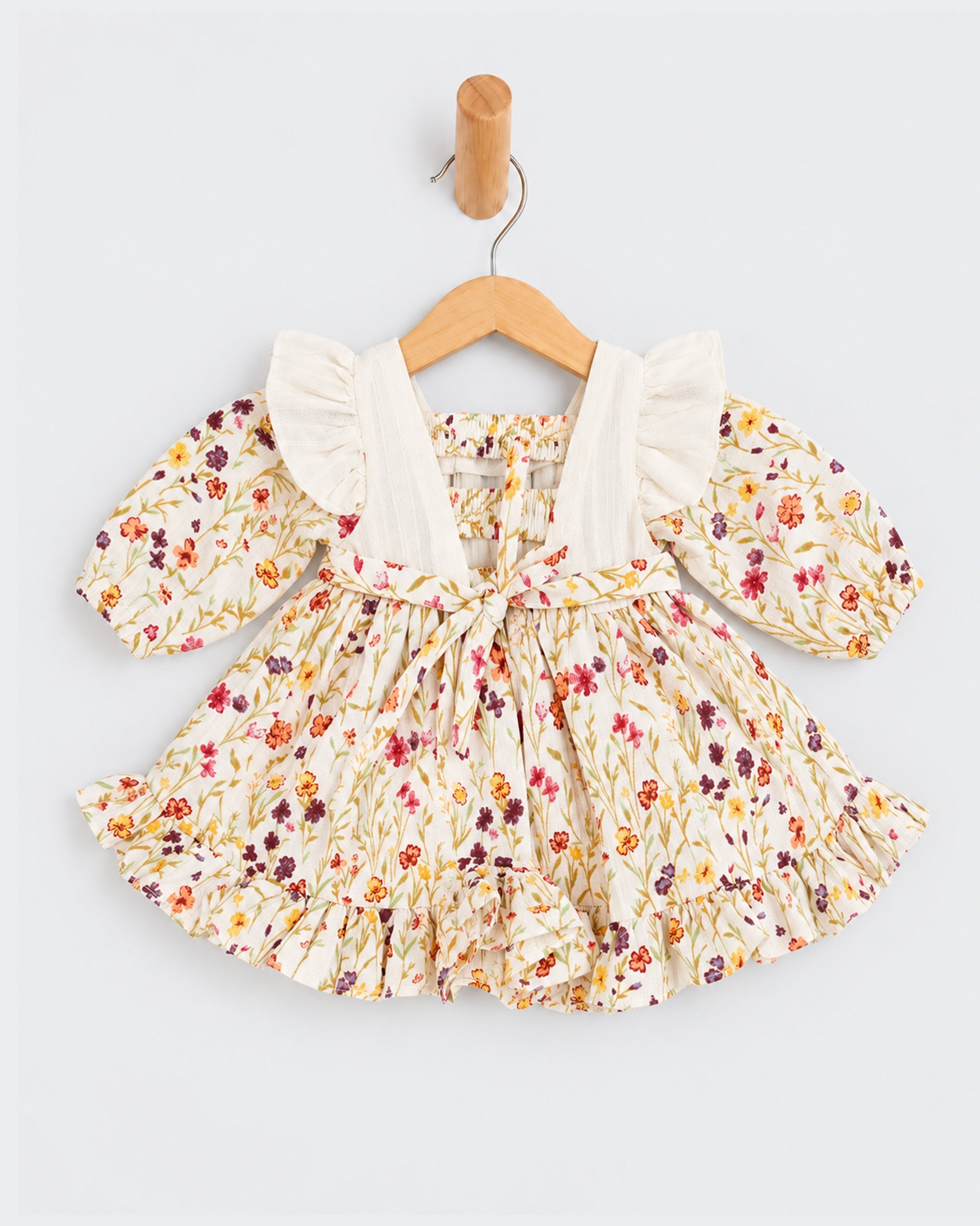 Eminent Newborn Girls Casual Printed Frock
