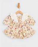 Eminent Newborn Girls Casual Printed Frock