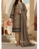 Malhar Printed Karandi Suit - 3 Pc by VS Textile
