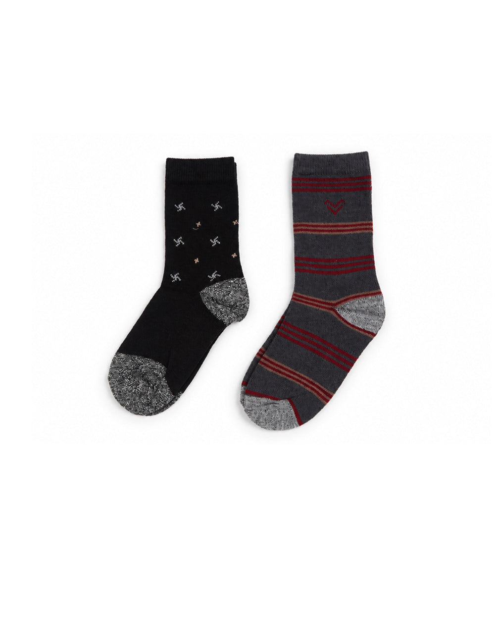 Valuables Boys Printed Lycra Socks - 2 Pc