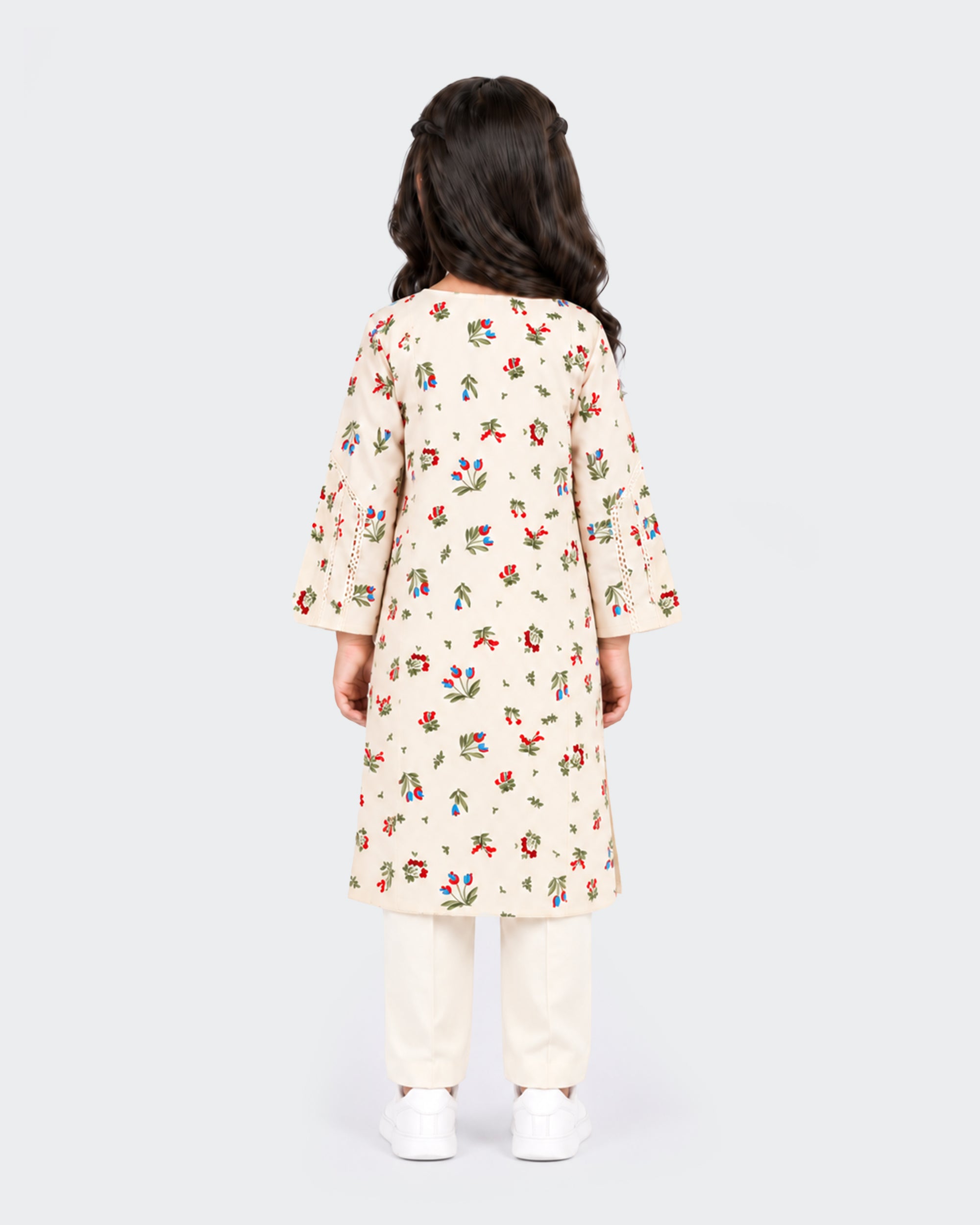 Eminent Women's Ethnic Fusion Printed 1 Pc